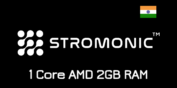 Benchmark VPS Stromonic 1 Core AMD 2GB RAM Harga 11 USD (2023)
