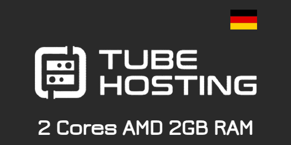 Benchmark VPS Tube-Hosting 2 Cores AMD 2GB RAM Harga 5 EURO (2023)